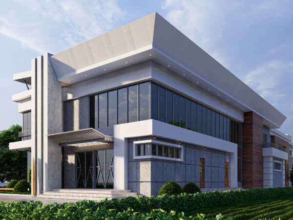 Plan UGEV05-500-Seater Event Hall on 1,200 Sq.m Land