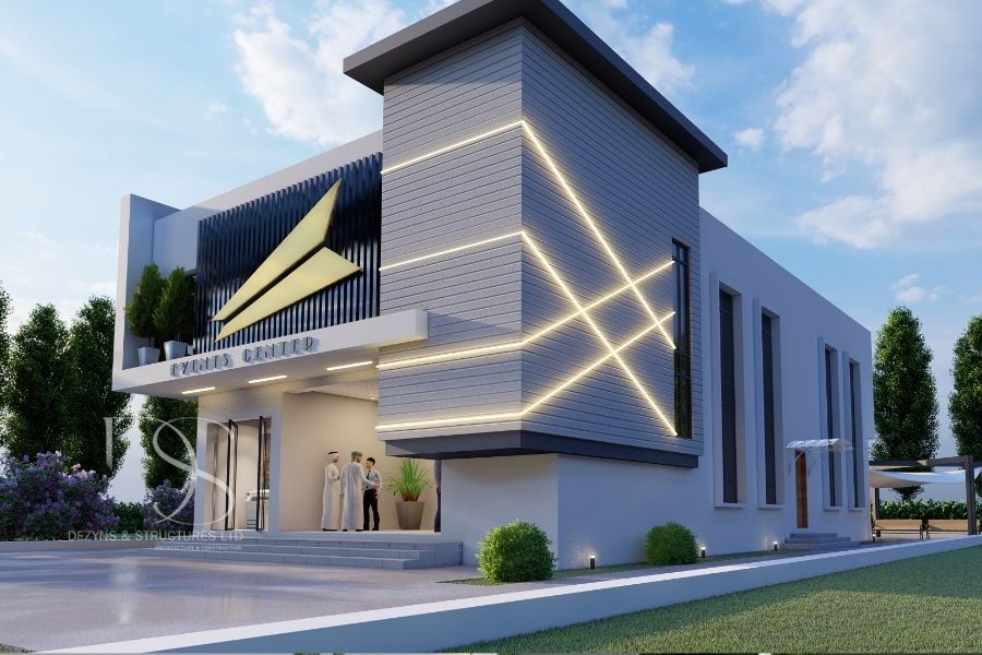 Plan DUEV02-200-300 Seater Event Center on 450 Sq.m Land