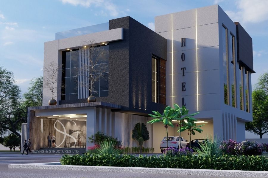 Plan IGHO07-20Room Luxury Hotel on 1,200 Sq.m Land