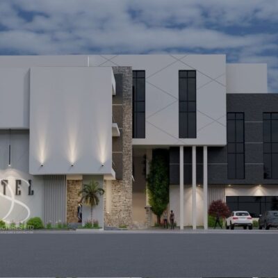 Plan JPHO04-35Room Hotel on 1,950 Sq.m Land