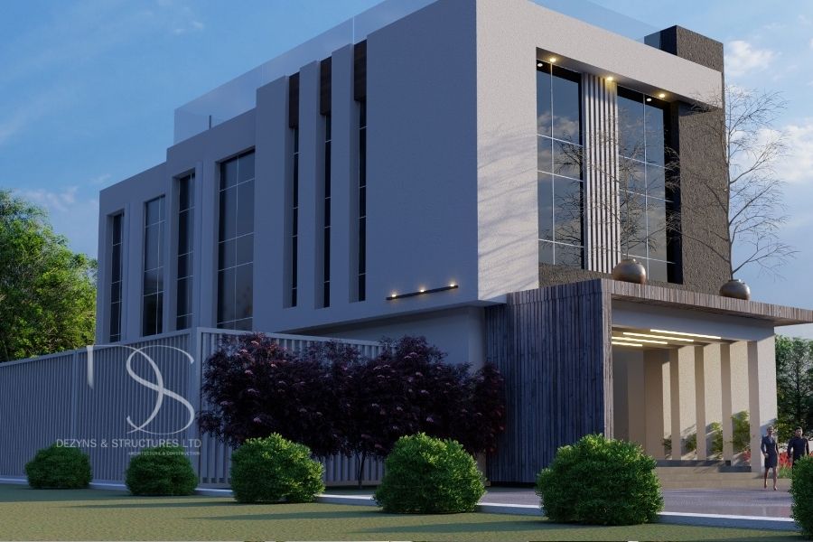 Plan JPHO04-35Room Hotel on 1,950 Sq.m Land