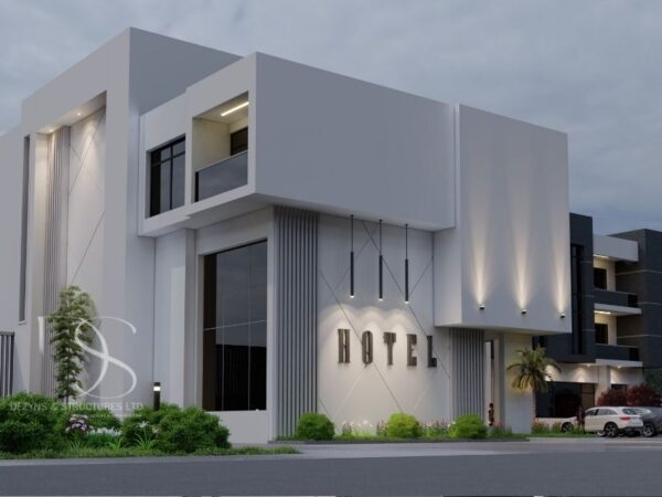 Plan JPHO04-35Room Hotel on 1,950 Sq.m Land