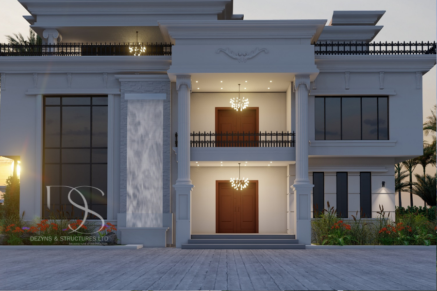 Plan KDDU31-6Bedroom Mansion on 755 Sq.m