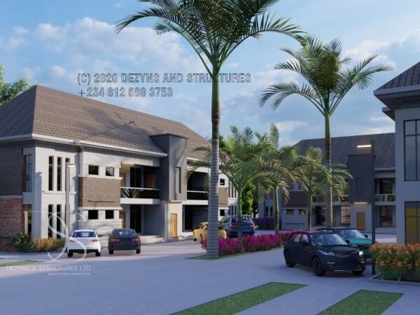 Plan MAFL08-8Units of 3-Bedroom Flats & 4 Units of 2-Bedroom Flats on 2,630 Sq.m Land