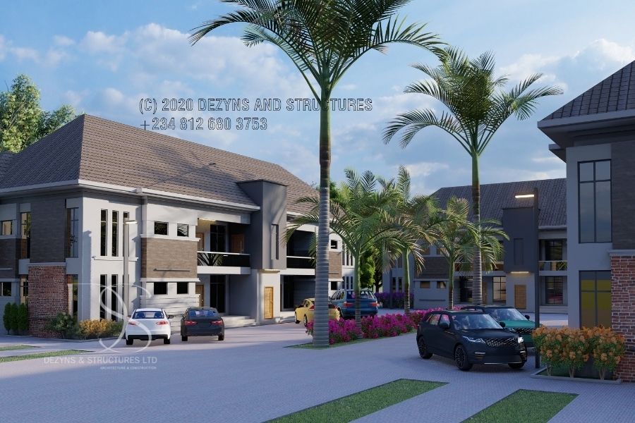 Plan MAFL08-8Units of 3-Bedroom Flats & 4 Units of 2-Bedroom Flats on 2,630 Sq.m Land