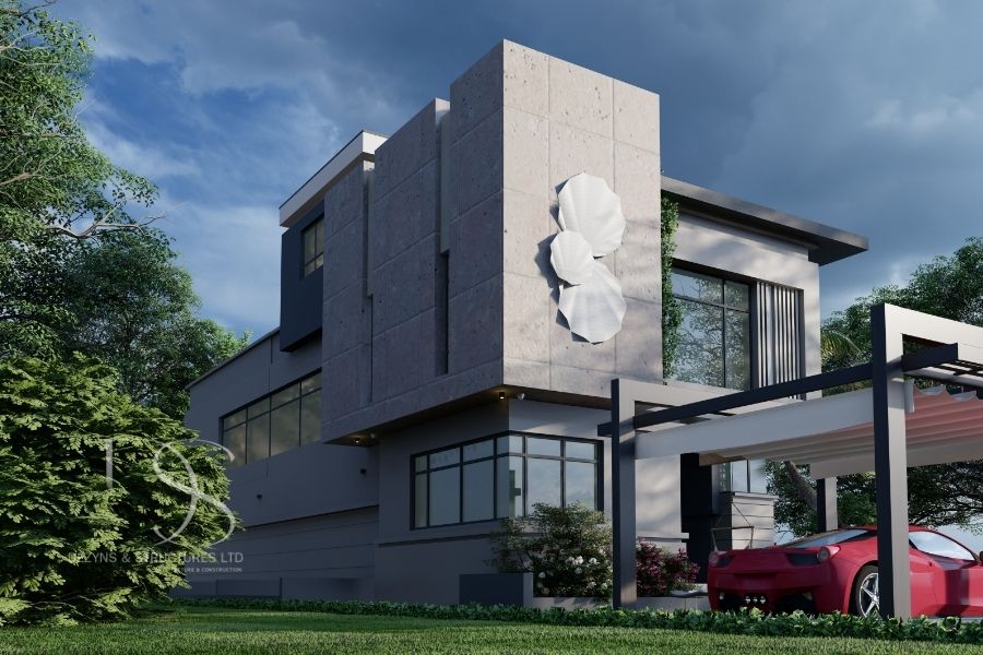 Plan NODU29-4Bedroom Duplex on 392 Sq.m Land