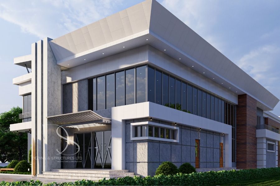 Plan UGEV05-500-Seater Event Hall on 1,200 Sq.m Land