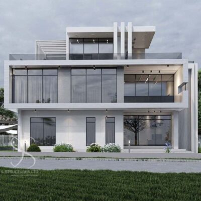 Bedroom Duplex Architectural Plan