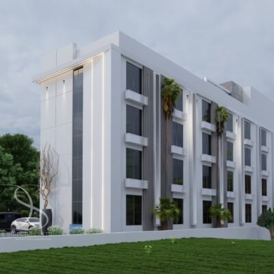 Plan CHHO17-38Room Hotel Architectural Plan on 1,800 Sq.m Land