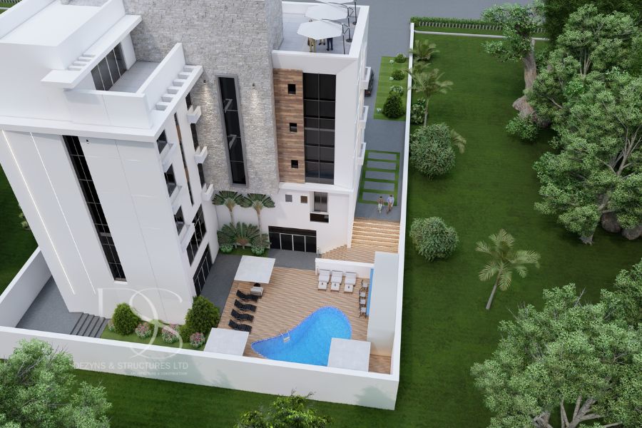 Plan CHHO17-38Room Hotel Architectural Plan on 1,800 Sq.m Land