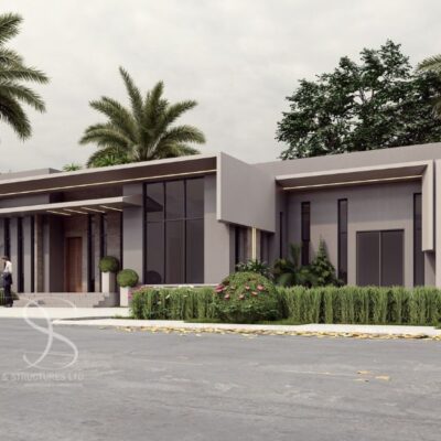 Plan DABU12-4Bedroom Bungalow Architectural Plan on 900 Sq.m Land