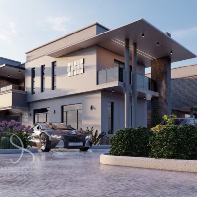 Plan DADU70-5Bedroom Duplex on 900 Sq.m Land
