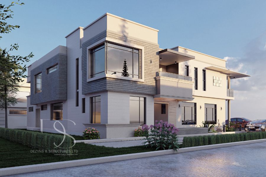 Plan DADU70-5Bedroom Duplex on 900 Sq.m Land