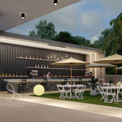 Plan DAHO19-68Room Hotel with Luxury 3-Bedroom Penthouse Duplex on 2,800 Sq.m Architectural Plan