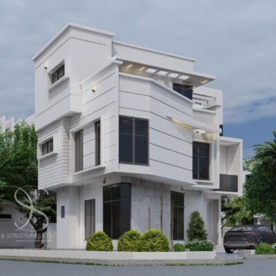 Plan JEDU57-4Bedroom Duplex Design on 290 Sq.m Land