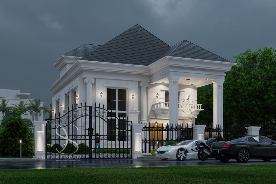 Duplex. building a house in Nigeria