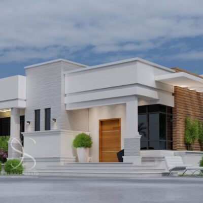 Plan MUBU11-3Bedroom Bungalow with 2Bedroom on 900 Sq.m Land