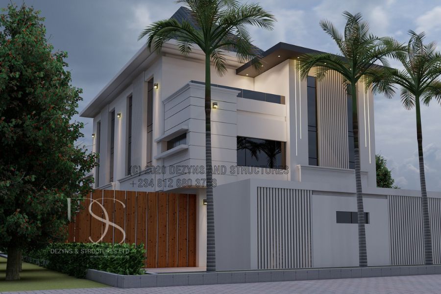 Plan NAFL22-10Unit Apartment Design Building on 480 Sq.m Land