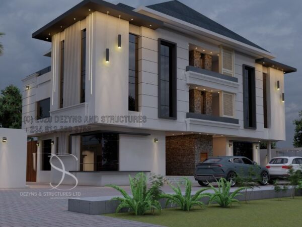 Plan NAFL22-10Unit Apartment Design Building on 480 Sq.m Land