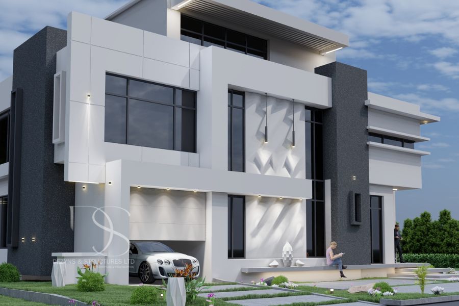 Plan NNDU65-5Bedroom Duplex Architectural Plan on 400 Sq.m Land