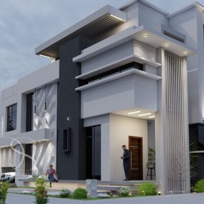 Plan NNDU65-5Bedroom Duplex Architectural Plan on 400 Sq.m Land