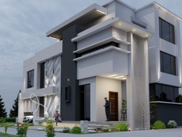 Plan NNDU65-5Bedroom Duplex Architectural Plan on 400 Sq.m Land