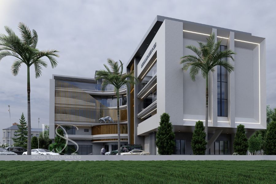 Plan RAHO15-30Room Hotel with 3 Units of 1-Bedroom Duplex Apartments on 2,500 Sq.m Land