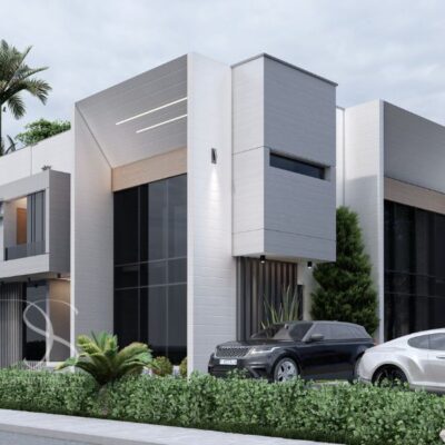Plan SIDU72-4Bedroom Duplex on 690 Sq.m Land