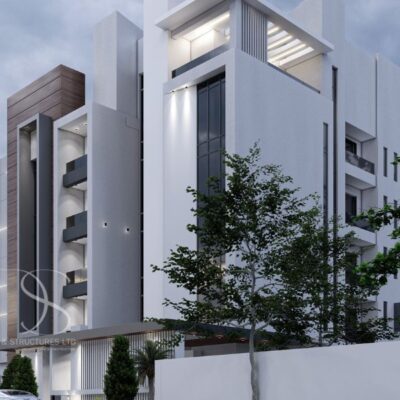 Plan STFL25-Apartment Complex with Premium Units and Exclusive Amenities on 1,400 Sq.m Land