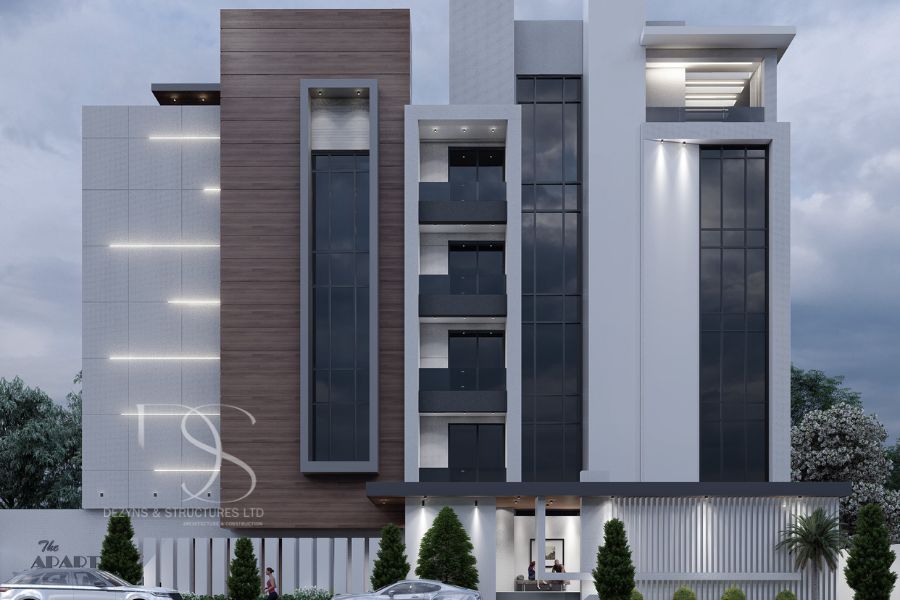 Plan STFL25-Apartment Complex with Premium Units and Exclusive Amenities on 1,400 Sq.m Land