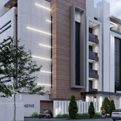 Plan STFL25-Apartment Complex with Premium Units and Exclusive Amenities on 1,400 Sq.m Land