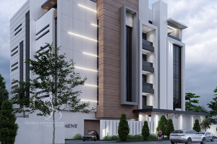 Plan STFL25-Apartment Complex with Premium Units and Exclusive Amenities on 1,400 Sq.m Land