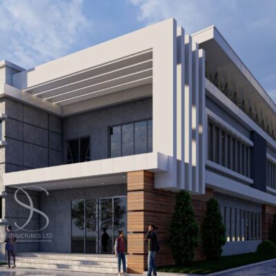 Plan UGEV05-500Seater Event Hall Architectural Plan on 1,200 Sq.m Land