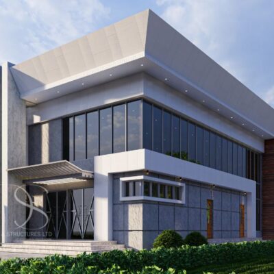 Plan UGEV05-500Seater Event Hall Architectural Plan on 1,200 Sq.m Land