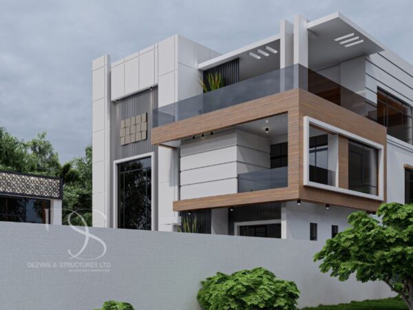 Plan YUDU63-4Bedroom Duplex Architectural Plan on 480 Sq.m Land