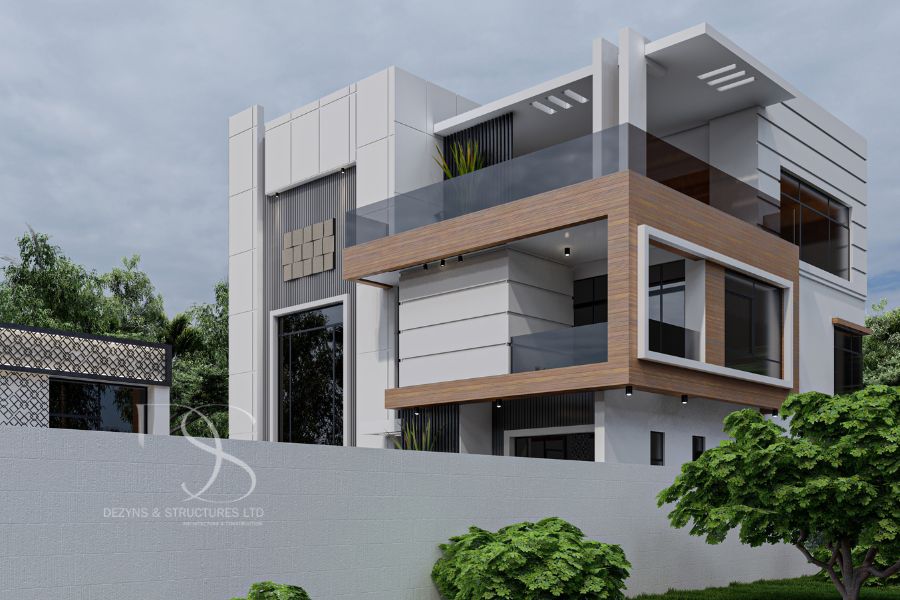 Plan YUDU63-4Bedroom Duplex Architectural Plan on 480 Sq.m Land